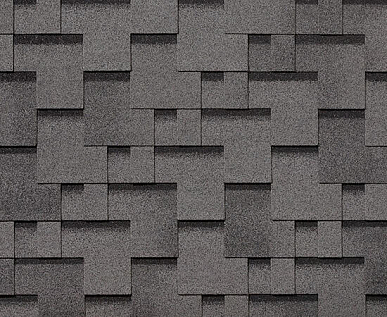 Купить Гибкая черепица Roofshield ФЕМИЛИ ЭКО ЛАЙТ Модерн Серый с оттенением - изображение 1